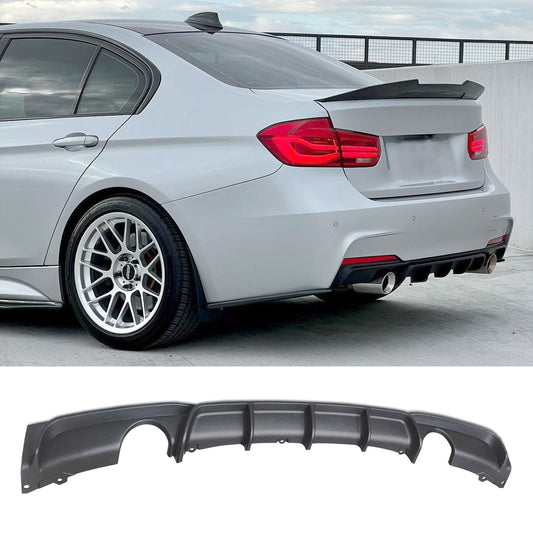 For BMW 3 Series F30 2012-2018 M Sport Rear Diffuser