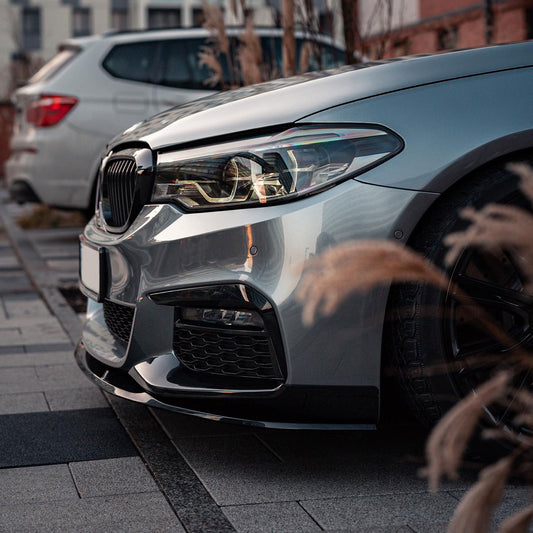Front Bumper Lip For BMW 5 Series G30 2017-2020 M Sport MP Style