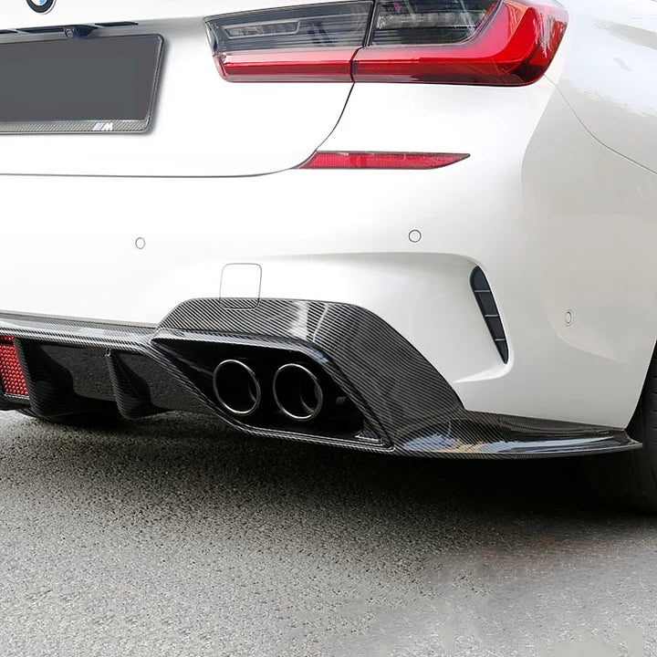 For 2019-2022 BMW 3 Series 330i M340i G20 M Sport Rear Diffuser