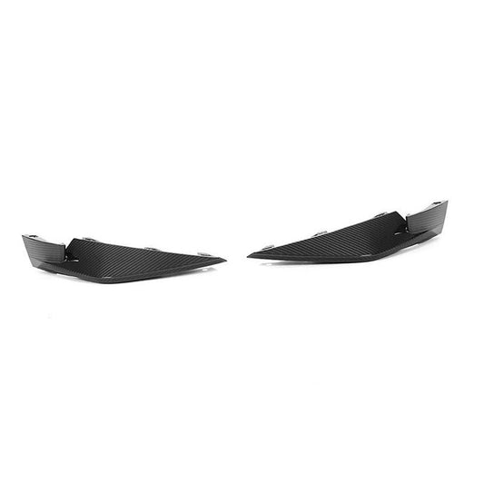 Front Bumper Lip Splitters For BMW G80 M3 G82 G83 M4 2021-2025 Dry Carbon Fiber