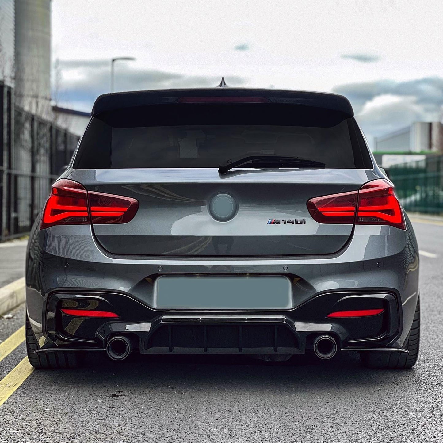Rear Diffuser For BMW 1Series F20 F21 M135i M140i 2015+