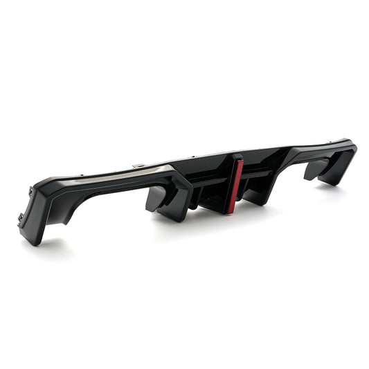 For 2021-2025 BMW M3 / M4 AD Style Rear Lip Diffuser with LED Light