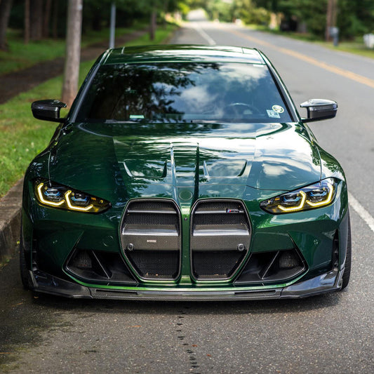 AKA Front Bumper Lip Splitter For BMW G80 M3 G82 M4 2021-2025