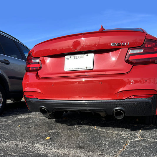 Rear Diffuser For BMW 2 Series F22 M Performance 2014-2021