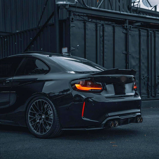 Rear Trunk Spoiler Wing For BMW 2 Series F22 F87 M2 2014-2021 PSM Style