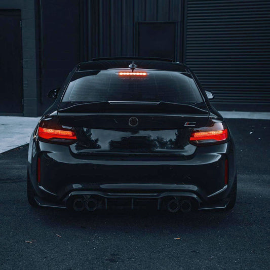 Rear Diffuser For 2016-2021 BMW F87 M2 MTC Style