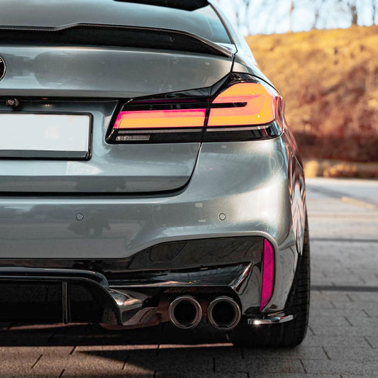 Rear Diffuser For BMW 5 Series G30 G31 G38 2017-2023 M Sport M5 Style
