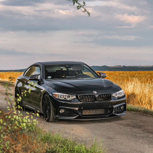 Front Bumper Lip For BMW 4 Series F32 F33 F36 M Sport 2014-2020 4PCS