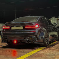 For 2019-2022 BMW 3 Series 330i M340i G20 M Sport Rear Diffuser