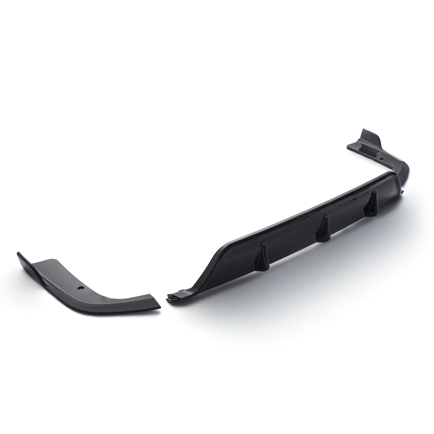 Rear Bumper Diffuser W/Corner Extension For 19-25 BMW X5 G05 M Sport