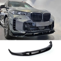 Double Deck Front Bumper Lip Splitter For BMW G05 X5 M Sport 19-23