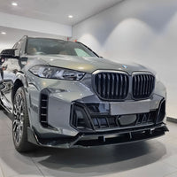 Double Deck Front Bumper Lip Splitter For BMW G05 X5 M Sport 19-23