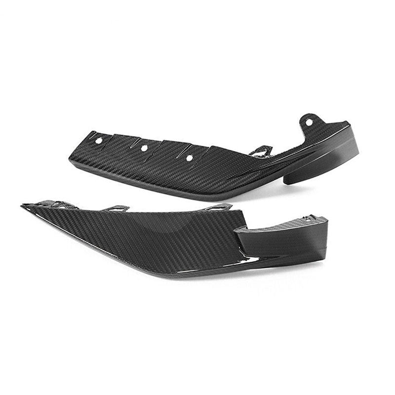Front Bumper Lip Splitters For BMW G80 M3 G82 G83 M4 2021-2025 Dry Carbon Fiber