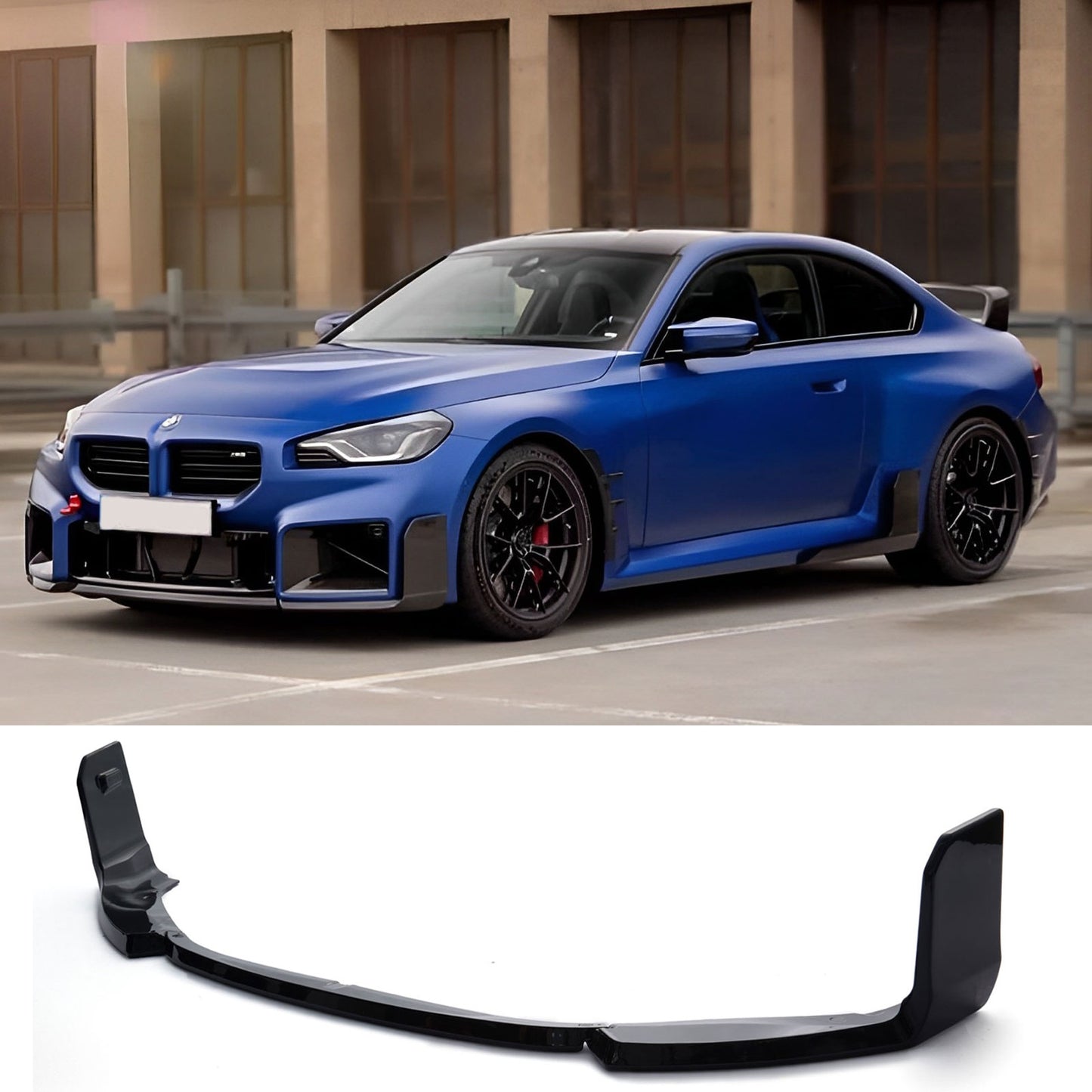 Front Bumper Lip Splitter For 2023-2025 BMW M2 G87 MP Style