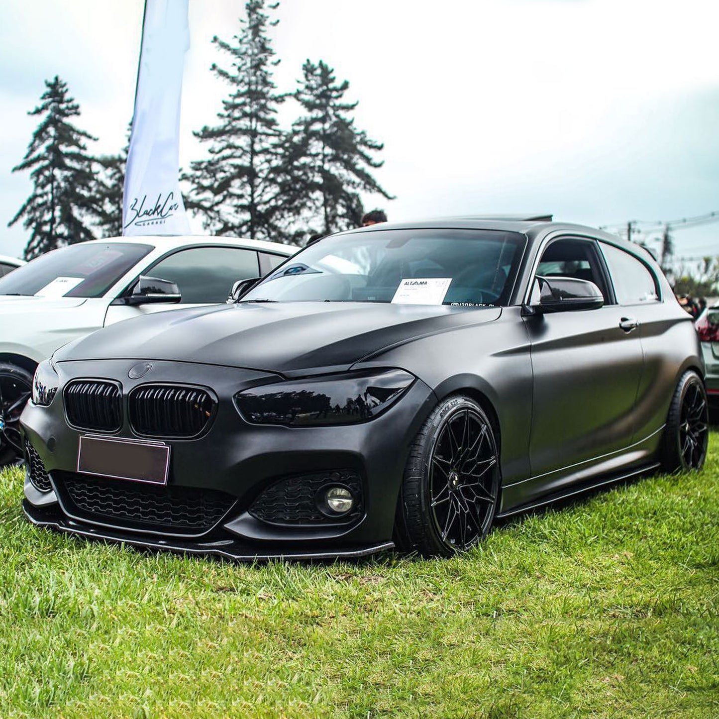 Front Bumper Lip For BMW 1 Series F20 F21 2015-2019