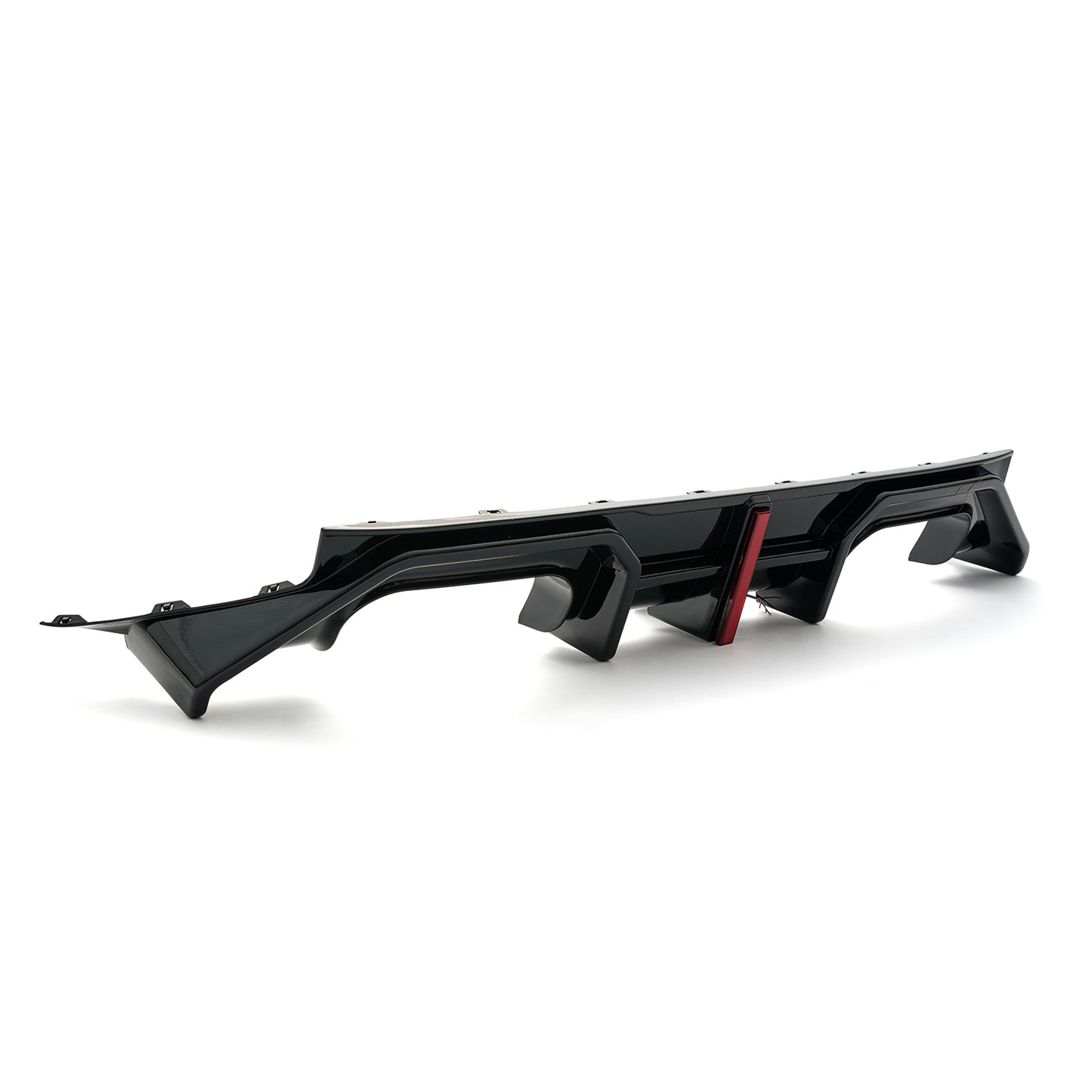 For BMW M2 AD Style Rear Lip Diffuser with LED Light