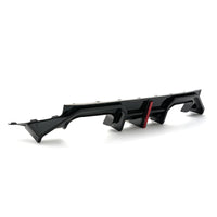 For BMW M2 AD Style Rear Lip Diffuser with LED Light