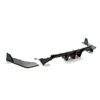 For BMW M2 AD Style Rear Lip Diffuser with LED Light