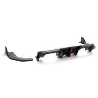 For BMW M3 / M4 AD Style Rear Lip Diffuser with LED Light
