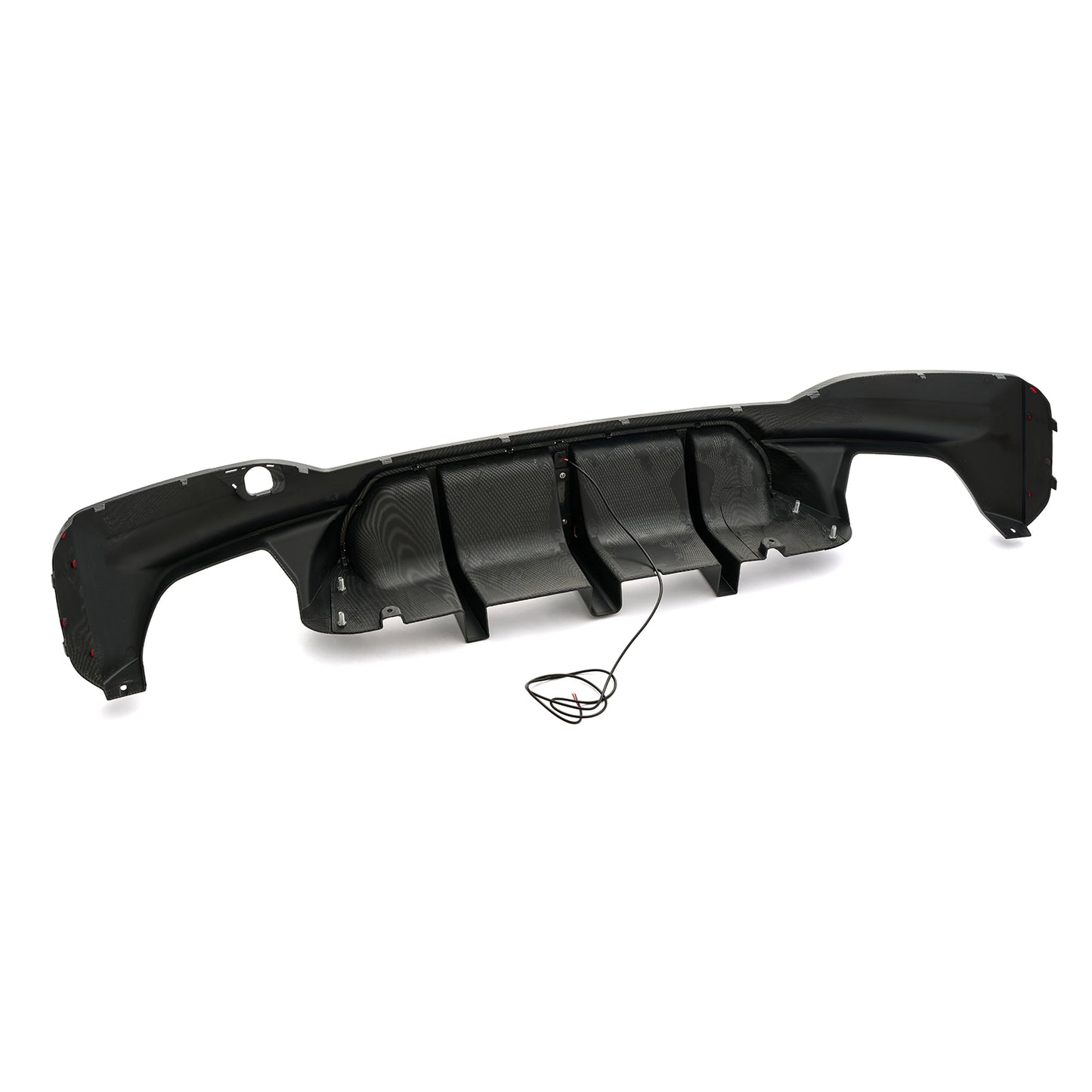 Rear Diffuser With LED For BMW 5 Series G30 G31 G38 2017-2023 M Sport