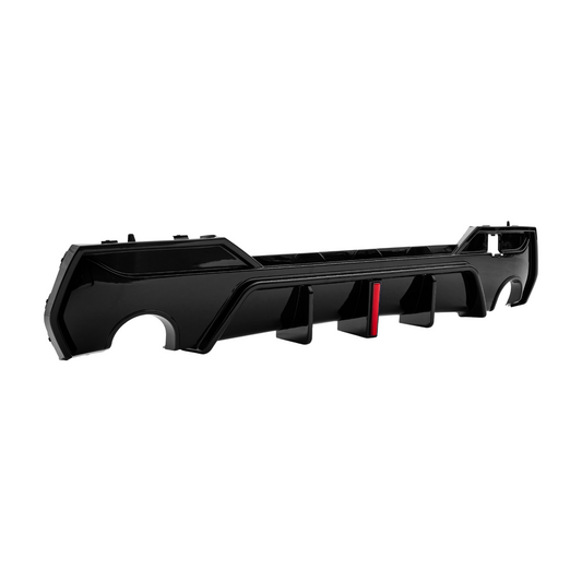 For 2021-2026 BMW G22 G23 430i K-Style Carbon Fiber LED Rear Diffuser