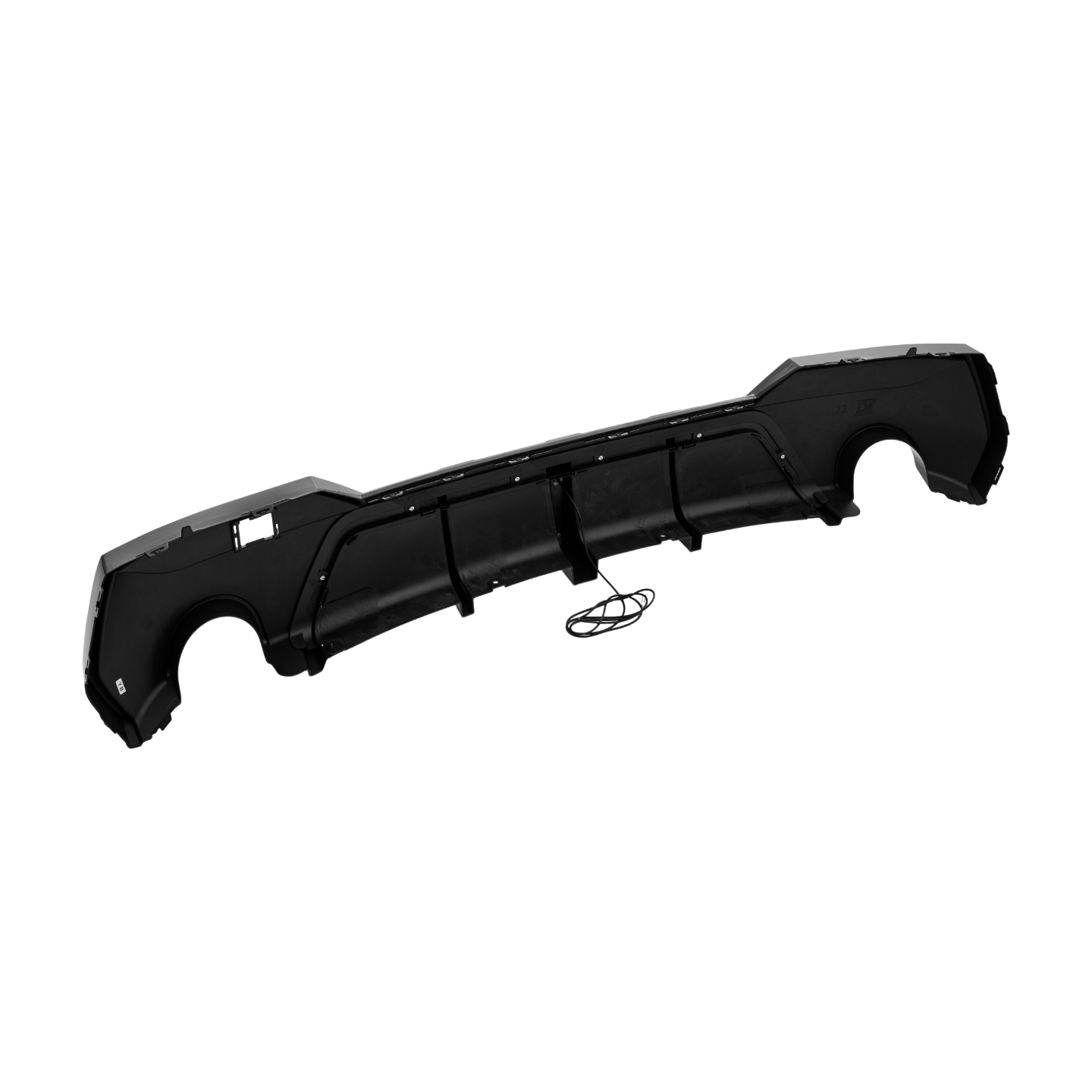 For 2021-2026 BMW G22 G23 430i K-Style Carbon Fiber LED Rear Diffuser