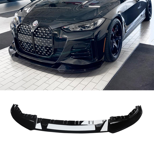 Front Bumper Lip For 21-24 BMW G26 M440i i4 M50 Gran Coupe 3D Style