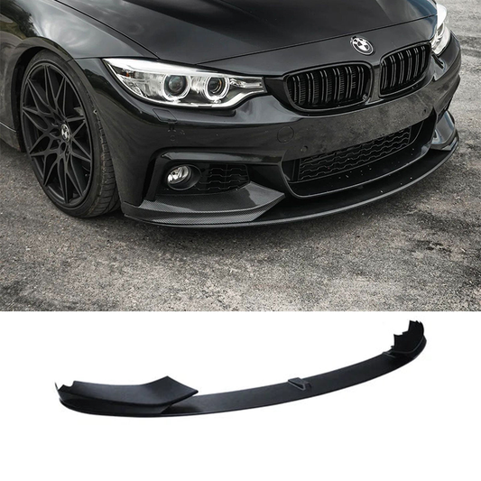 Front Bumper Lip For BMW 4 Series F32 F33 F36 M Sport 2014-2020 3pcs