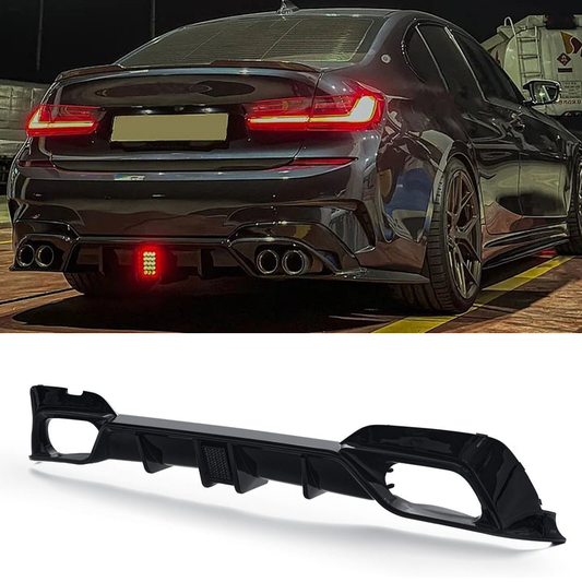 For 2019-2022 BMW 3 Series 330i M340i G20 Rear Diffuser