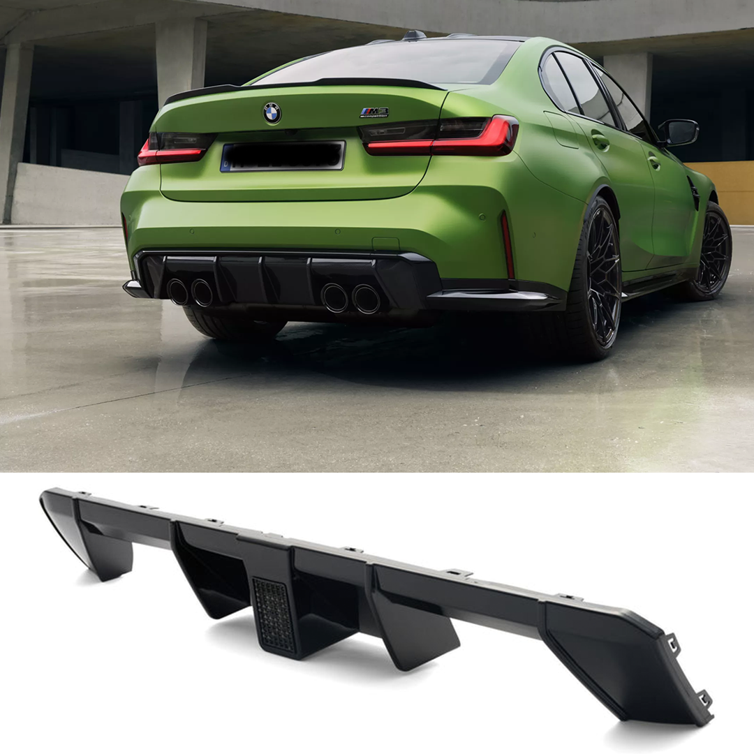 AKA For BMW 2021-2026 G80 M3 M4 Rear Diffuser Led Light