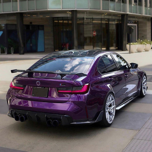 Rear Trunk Spoiler Wing For 2021-2026 BMW G80 M3 G82 M4 G20 MP Style