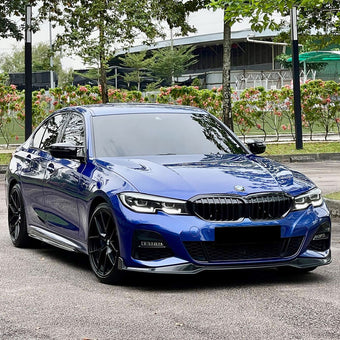 compare product AKA Front Bumper Lip For 2019-2022 BMW 3-Series G20 G28 M Sport