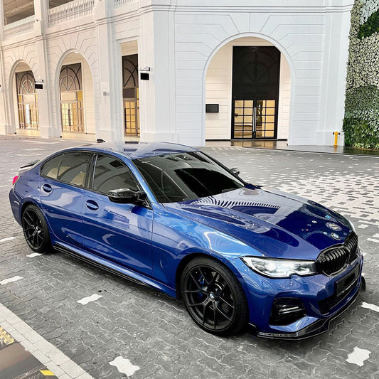 AKA Front Bumper Lip For 2019-2022 BMW 3-Series G20 G28 M Sport