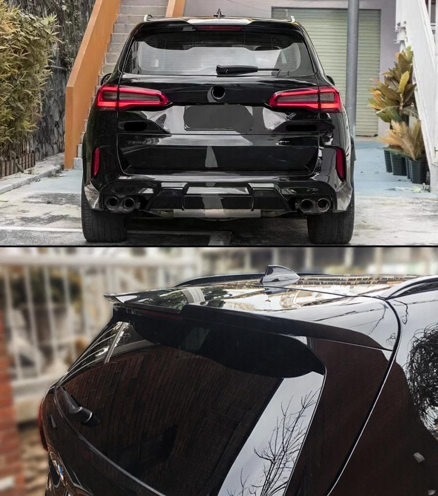 For 2019-2026 BMW G05 X5 MP Style Rear Roof Spoiler Wing Extension