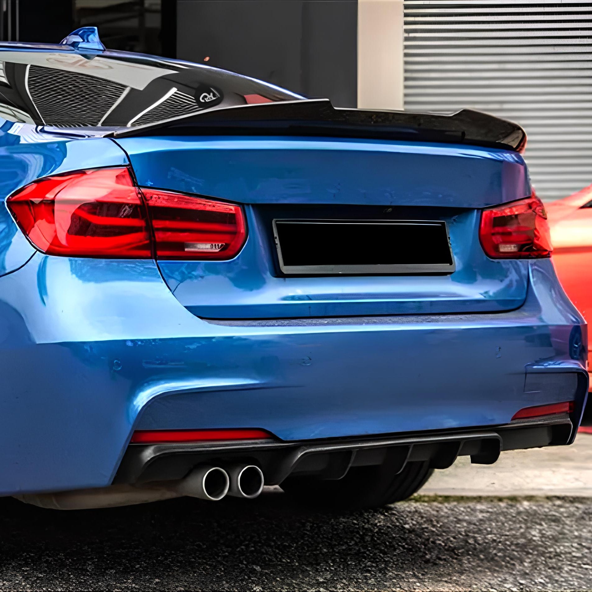 F30 Rear Diffusser For 2012-2019 BMW F30 F31 M Sport 320i 328i Rear Diffuser – Akamotorsports