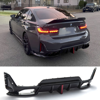 compare product AKA LED Rear Diffuser For 2023-2025 BMW 3 Series 330i M340i G20 M Sport