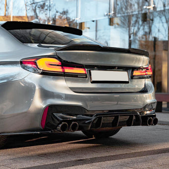 compare product Rear Diffuser For BMW 5 Series G30 G31 G38 2017-2023 M Sport M5 Style