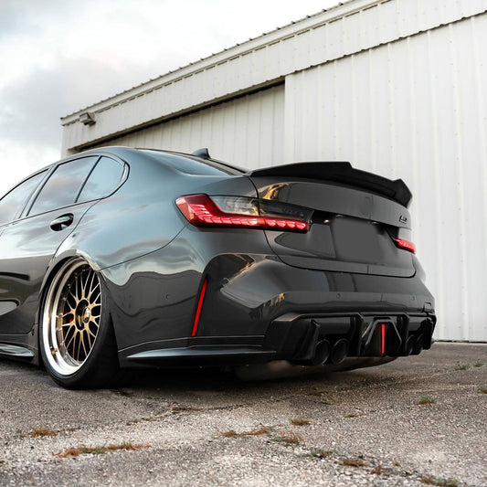 Rear Spoiler For BMW 2019-2025 G20 330i M340i G80 M3  PSM Style