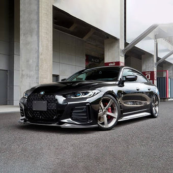 compare product Front Bumper Lip For 21-24 BMW G26 M440i i4 M50 Gran Coupe 3D Style